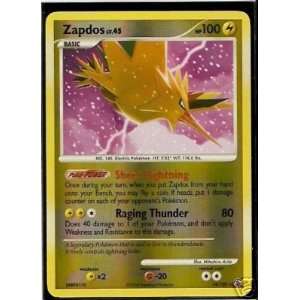  Zapdos 14/100 Rare Reverse Holo Majestic Dawn Pokemon 