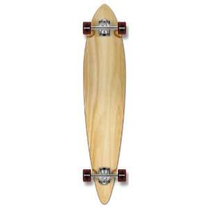 BLANK & Graphic Complete Longboard PINTAIL skateboard w/ 71mm wheels 