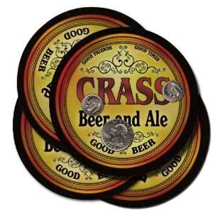  Crass Beer and Ale Coaster Set