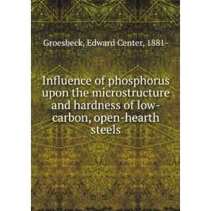  of low carbon, open hearth steels, Edward Center Groesbeck Books