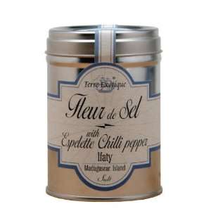   Sel From Madagascar with Chili Chillies Espelette Chili Pepper 3.2 Oz
