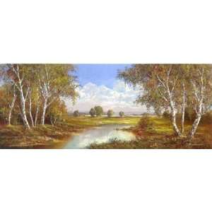  Spring in Horni Rybniky by H. Buchner 40x16 Health 