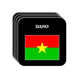  Burkina Faso   DANO Set of 4 Mini Mousepad Coasters 