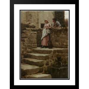  Leighton, Edmund Blair 28x38 Framed and Double Matted 