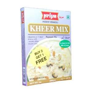 Priya Instant Vermicelli Kheer Mix 7 Oz  Grocery & Gourmet 