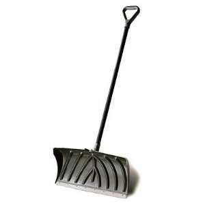   24 in. Pusher with Strip   Gray Black  Pack of 6 Patio, Lawn & Garden