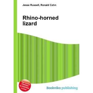  Rhino horned lizard Ronald Cohn Jesse Russell Books