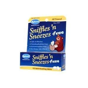  Hylands Sniffles n Sneezes Tablets for kids, 125 Quick 