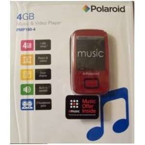  Polaroid 4 Gb  Music & Video Player 1.8 Color Screen 