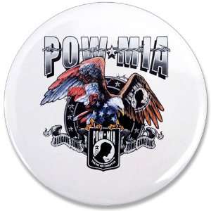  3.5 Button POWMIA All Gave Some Some Gave All Eagle 