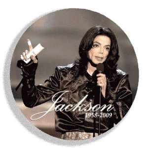 Michael Jackson His Tribute Magnet 2.25collectible #53   King of Pop 