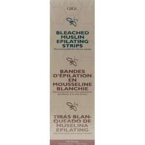  0640   BLEACHED STRIPS LARGE 100 CT. Beauty
