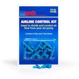    Airline Control Kit W/4 Plastic Tees & 5 2way Valves