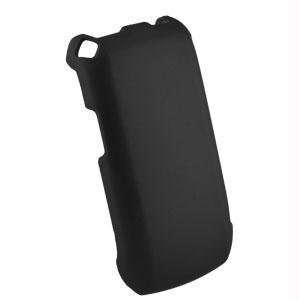 Icella FS LGMN180 RBK Rubberized Black Snap On Cover for LG MN180 