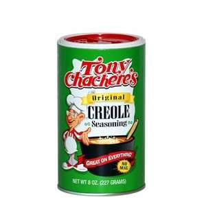 Tony Chacheres Creole Seasoning 8 oz  Grocery & Gourmet 