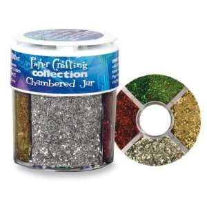  Craft Glitter 4 part chamber jar 6600SL 