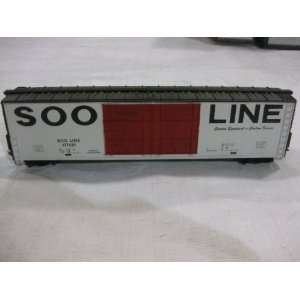 Miniature Model Train White 62 Ft. Soo Line Series, Model #356B Scaled 