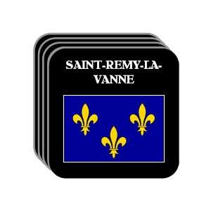 Ile de France   SAINT REMY LA VANNE Set of 4 Mini Mousepad Coasters