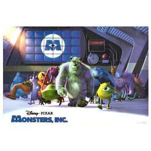  Monsters, Inc. Movie Poster, 31.5 x 20.75 (2001)