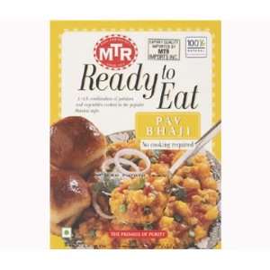 MTR Ready To Eat Meal Pav Bhaji 300g (10 Grocery & Gourmet Food