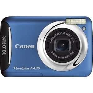  Canon PowerShot A495 10 Megapixel Compact Camera   6.60 mm 