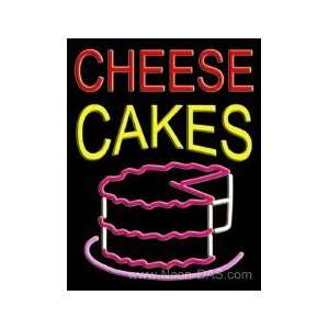  Cheese Cakes Neon Sign 31 x 24