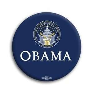  BARACK OBAMA BLUE Presidential SEAL Inauguration Button 