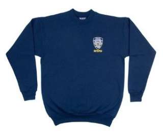  6661 OFFICIALLY LICENSED NYPD CREW NECK SWEATSHIRT LARGE 