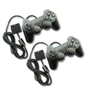 2 x Game Controller Joypad for Sony Playstation 2 PS2 