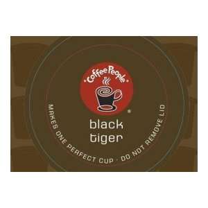 Coffee People Black Tiger Coffee K Cups 100ct (Dark)  