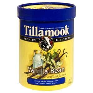 Tillamook Premium Ice Cream, Vanilla Bean, 1.75 qt (Frozen 