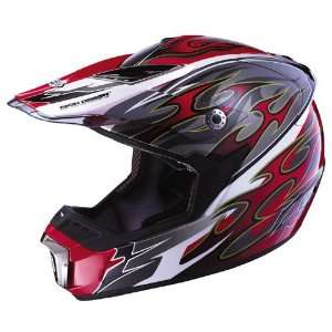  Zox Air Attack Blaze Graphics Red   Xlarge Automotive