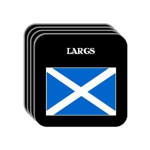  Scotland   LARGS Set of 4 Mini Mousepad Coasters 