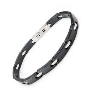  Bracelet Peaceful steel ceramic. Jewelry