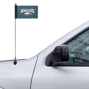   NFL Philadelphia Eagles 4 x 5.5 Car Antenna Flag
