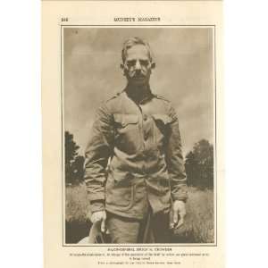  1918 Print Major General Enoch H Crowder Provost Marshal 