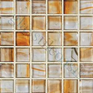   Gold 1 x 1 Green 1 x 1 Glossy Glass Tile   13140