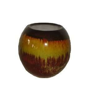   CANDLE HOLDER   SAND COPPER 5 BALL CANDLE HOLDER