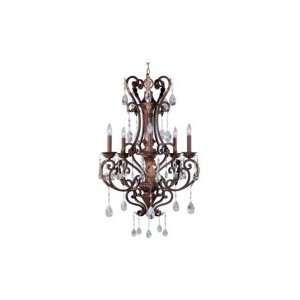  Maxim 13575AF/SHD62 Augusta Single Tier Chandelier