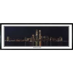  World Trade Center WTC Never Forget Night Panoramic 