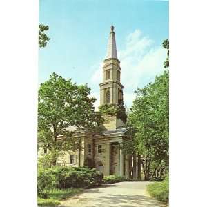  1970s Vintage Postcard Chapel   Principia College   Elsah 