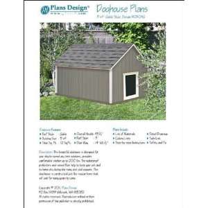   Doghouse, Pet Size up to 150 lbs Design # 90304G