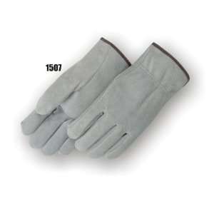  Leather Work Glove, #1507 combination, Split Leather, size 