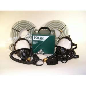  Pro Air Two Man System Supplied Air Respirator with Full 