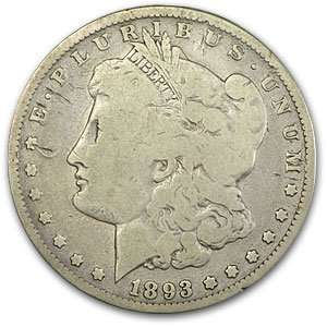  1893 Morgan Silver Dollar   Good 