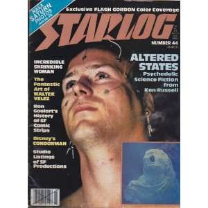 Starlog No. 44 Mach 1981 Altered States, Walter Velez, Incredible 