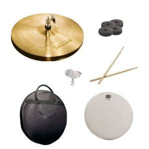  Sabian 14 Inch Paragon Hi Hats Pack with Cymbal Bag, Snare 