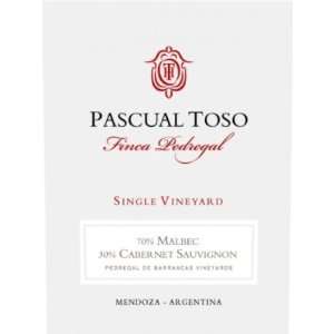  2005 Pascual Toso Pedregal Malbec Cabernet 750ml 