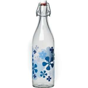  1L (approx 32 oz) Flory Decorated Swing top bottle from 
