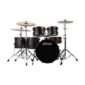  Ddrum Hybrid Acoustic/Electric 6 Piece Shell Pack 